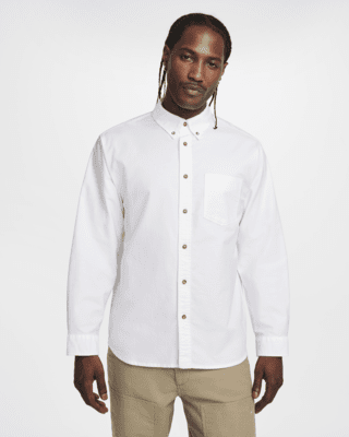 Nike Life Men s Long Sleeve Oxford Button Down Shirt. Nike